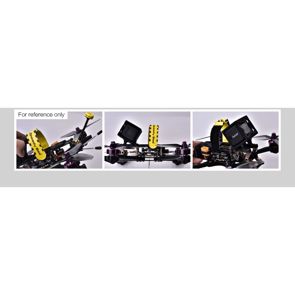 RunCam Speedybee Speedy Bee Magic Tape Tie Battery Strap Ribbon Belt 220*20mm /160*10mm Cable Holder for DIY RC Drone FPV