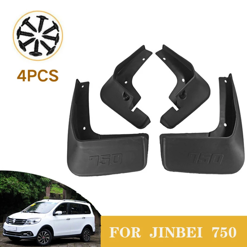 

Car Mudflaps For Jinbei 750 Front Rear Fender Mud Guard Flap Splash Flaps Mudguards Accessories