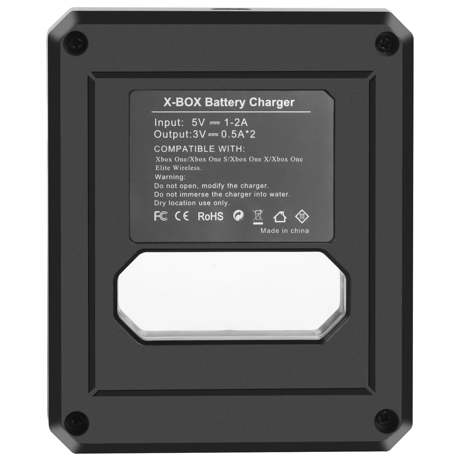 Xbox One / Xbox One S/Xbox One X/Xbox One 엘리트 컨트롤러 게임 패드 배터리 용 4pcs 3000mAh 교체 용 배터리 + USB 충전기