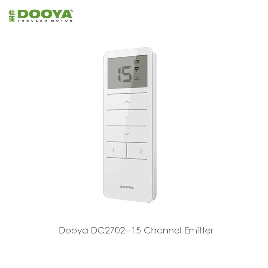 Dooya-Télécommande pour moteur de rideau électrique, batterie incluse, RF433, DC2700, DC2760, DC1602, DC92, DC2702, KT320E, DT52E, KT82TN, DT360