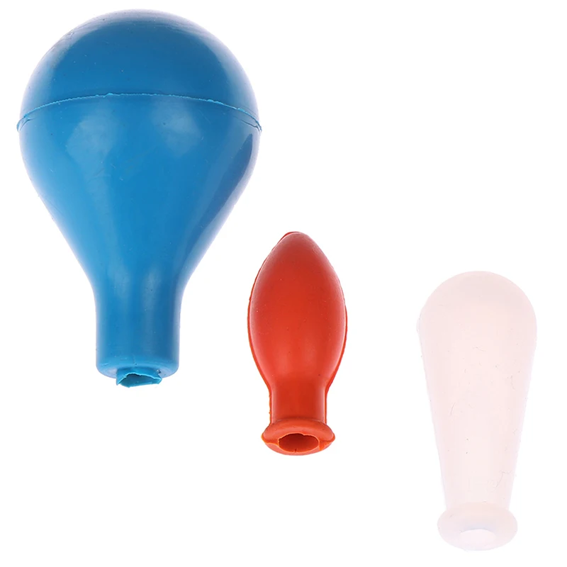 High Quality 1Pc Blue Rubber Pipette Filler Bulb for 2ml 5ml 10ml Glass Pipette laboratory Dropper Cap Accessories