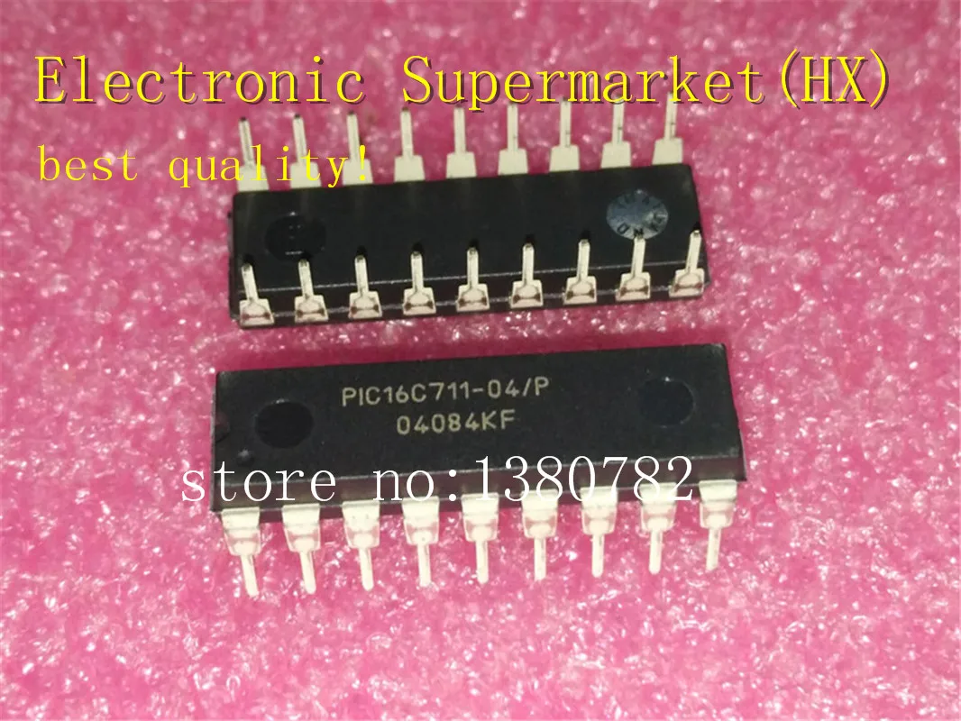 

Free Shipping 50pcs/lots PIC16C711-04/P PIC16C711 DIP-18 New original IC In stock!