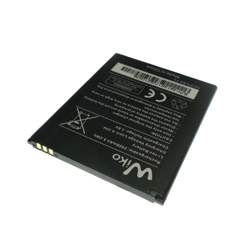 Full 2500mAh Mobile Phone Replacement Battery Bateria Batterij Accumulator For Wiko JERRY 2 3 Jerry2 Jerry3