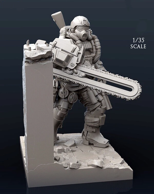 1/35 Resin Model Figure GK ， Unassembled and unpainted kit