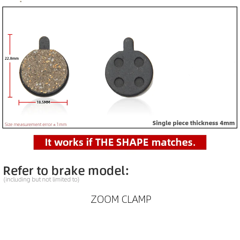 6 Pairs Resin MTB Bicycle Disc Brake Pads For SHIMANO SRAM AVID HAYES FORMULA MAGURA  HOPE Cycling Bike Accessory