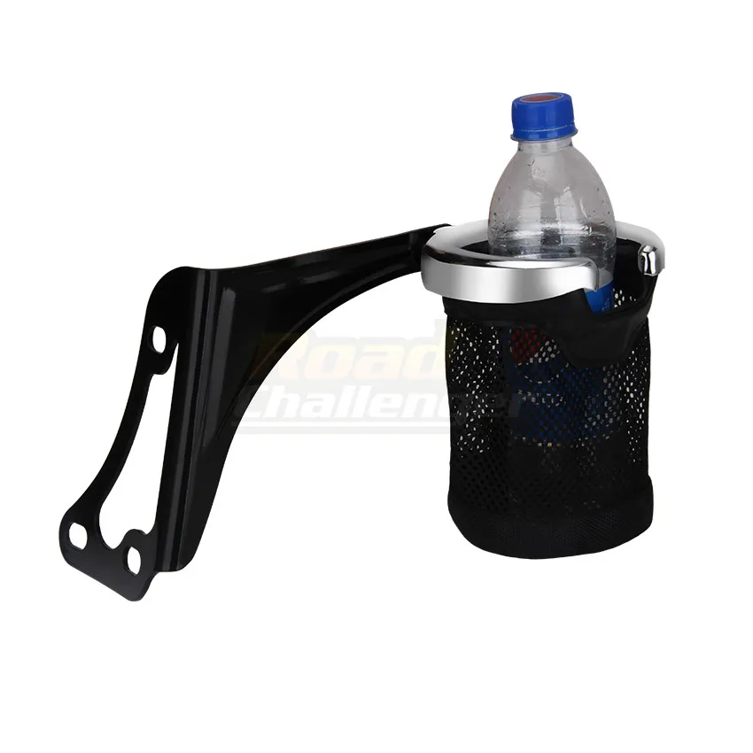 Motorcycle  Drink Cup Holder Water Support Handlebar Bottle holder For Harley Touring Electra Glide 1998-2013 2012 2011 2010