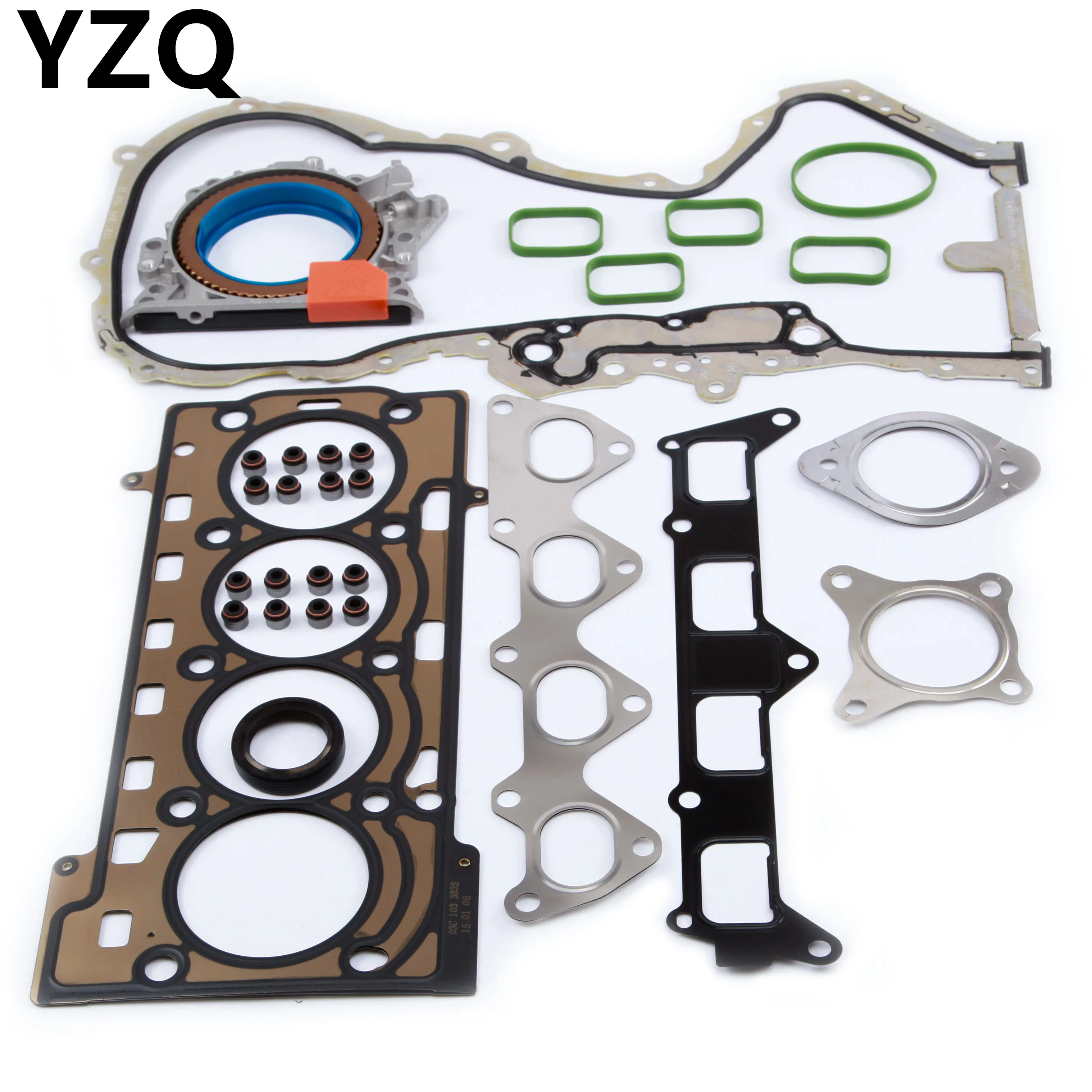 

03C 129 717 C Engine Cylinder Head Gasket Valve Cover Gasket Repair Kit For VW Golf Jetta Tiguan 1.4T 1K0 253 115Q 03C103383AH