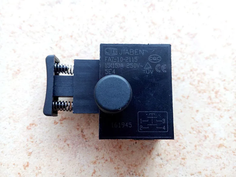 Slotting machine original accessories ZR3836 switch soft start CW6121 ZR3928 cutting machine angle grinder