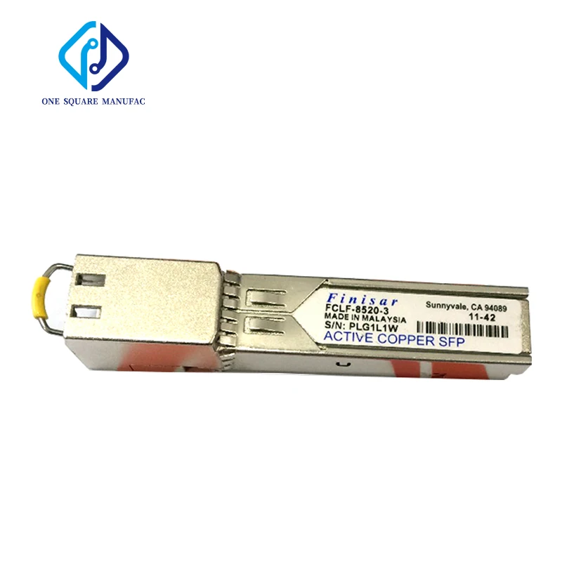 Finisar FCLF-8520-3 RJ45 SFP Gigabit ACTIVE COPPER SFP Optical Fiber Transceiver