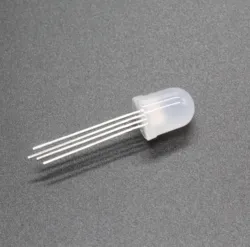 10 pcs = Full colors Diffused RGB LED, 10mm, common anode Common Cathode diode