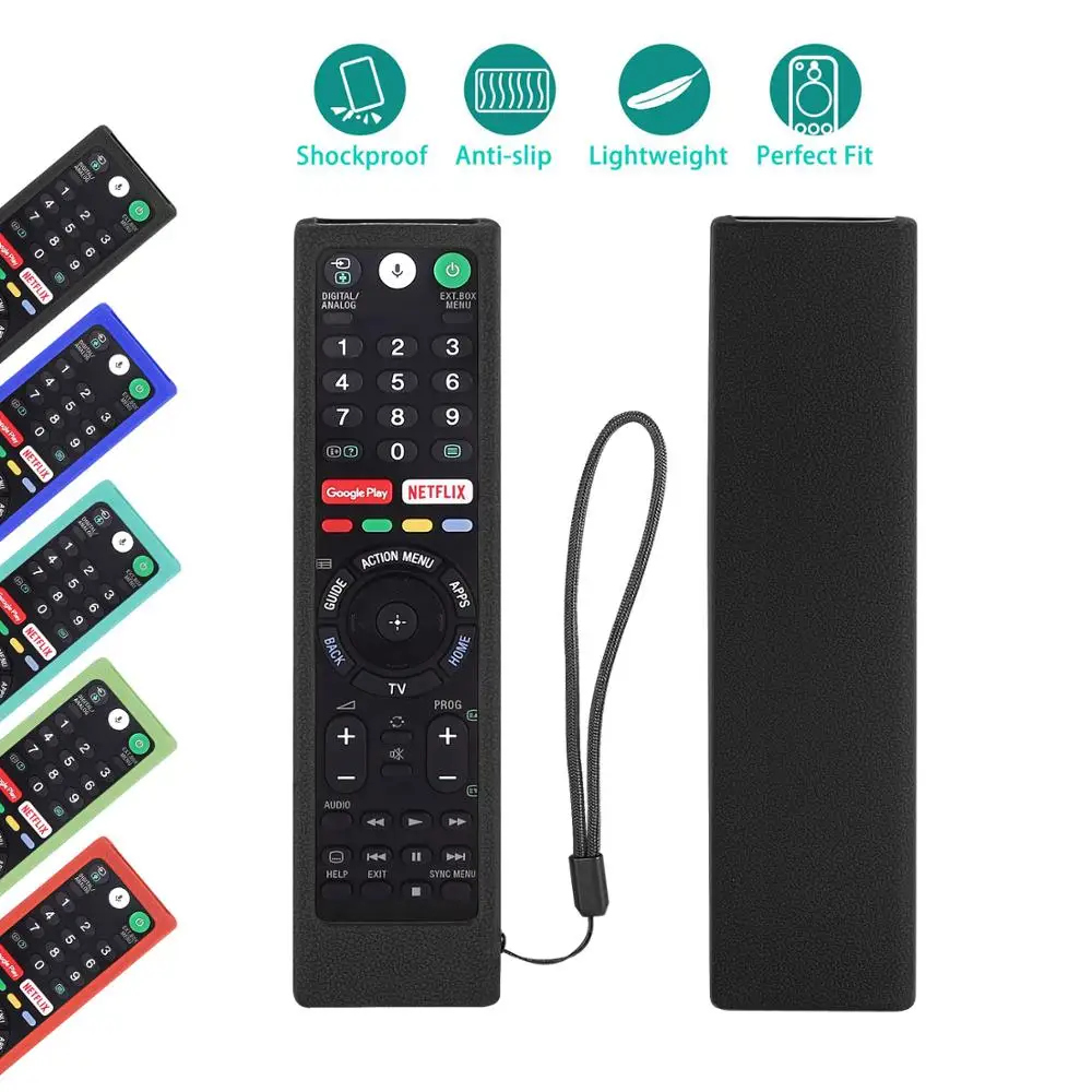 Pilot do telewizora osłony kontrolne nadające się do Sony RMF-TX300U RMT-TX300E RMF-TX100E RMF-TX200A RMT-TX200U RMF-TX300A odporne na wstrząsy