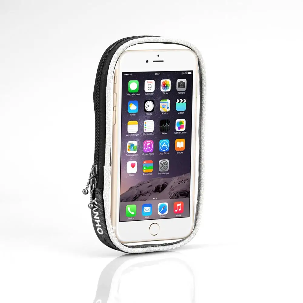 Waterproof Front Cycling Bike Bag Mobile Phone Holder Touch Screen Bicycle Cell Phone Bag 4.7-5.5 inch Bicycle Accessories image 4