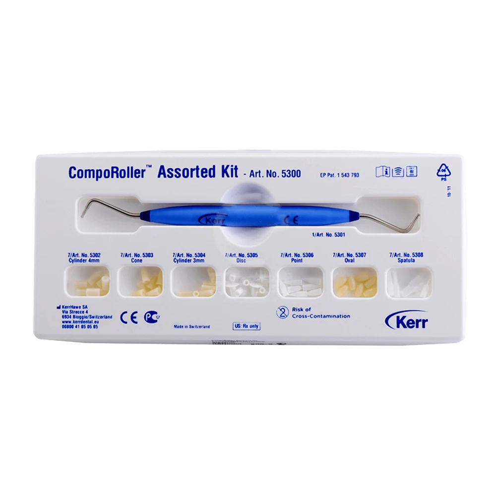 Dental Supplies Kerr Comporoller Assorted Kit Compo roller Dentist Tools For Shaping Teeth Set Resin Spatula Composite Modeling