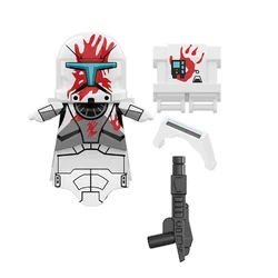 501st Clone Trooper Building Blocks Republic Commando Force 99 Hunter Crosshair Wrecker Echo Cody Rex Brick Figures