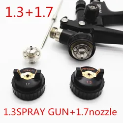 High Quality Spray Gun 1.3/1.7mm nozzle car repair paint spray gun, for spray painting car Aerogra fo paint spray gun