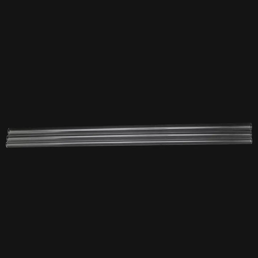 Length 48~50cm Transparent OD 12mm 14mm 16mm Acrylic Pipe Fish Tank Aquarium Clear Tube Thickness 2mm 20 Pcs