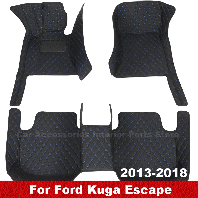 

Carpets For Ford Kuga Escape Facelift 2018 2017 2016 2015 2014 2013 Car Floor Mats Interior Accessories Leather Rugs Styling