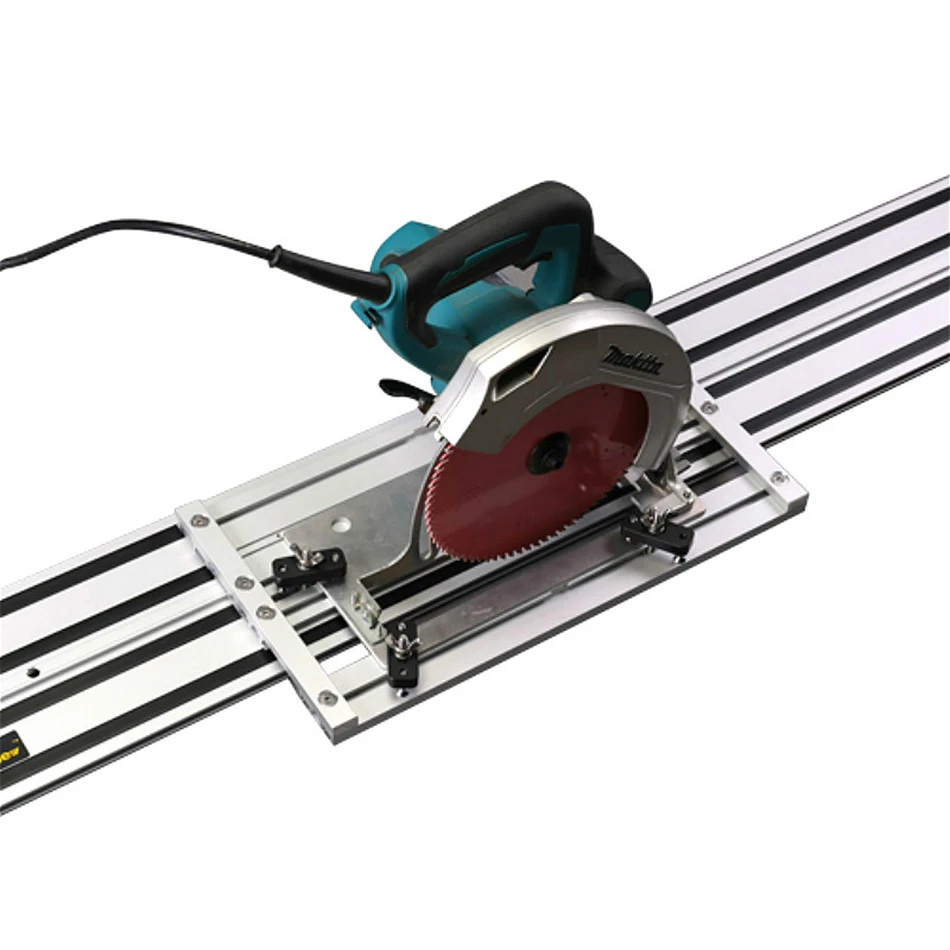 GanWei 2.8m Aluminium Alloy Engraving Machine Universal Guide Rail Set Woodworking Tools for Makita Electric Circular Saw