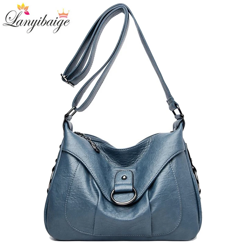 High Quality Leather Crossbody Bags for Women 2023 New Luxury Designer Handbag Fashion Shoulder Bag Travel Handbags Sac A Main