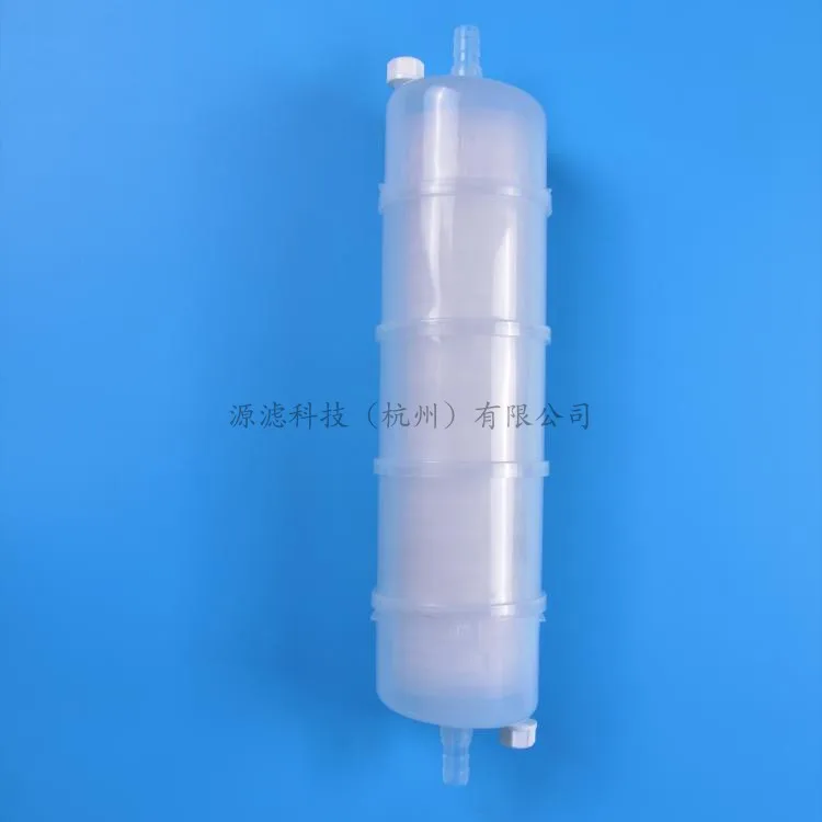 Solvent air sterilization large flow capsule quick clamp 10-inch pagoda liquid filter