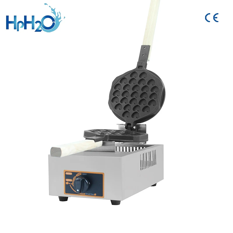 

Gas Type heart shape bubble waffle Maker heart Waffle Machine Hongkong Eggette bubble waffle maker heart iron plate cake oven