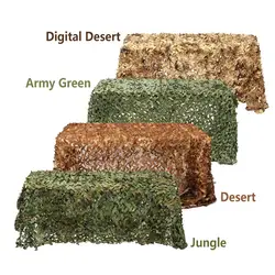 2X3M 3X5M 1.5X5M 1.5X7M Hunting Military Camouflage Nets Woodland Army Camo netting Camping Sun ShelterTent Shade sun shelte