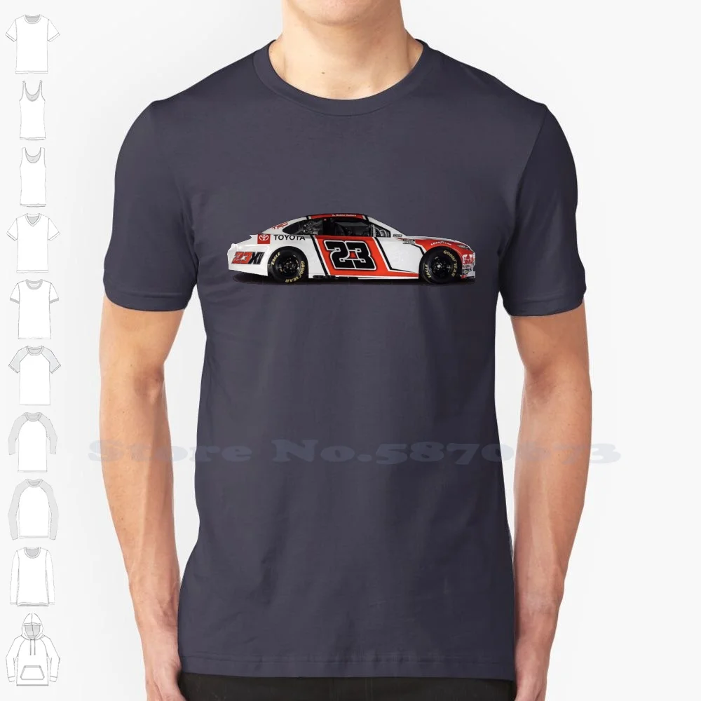 23xi Car Fashion Vintage Tshirt T Shirts 23xi 23xi Racing Bubba Wallace Denny Hamlin Michael Mj Bubba Wallace Racing