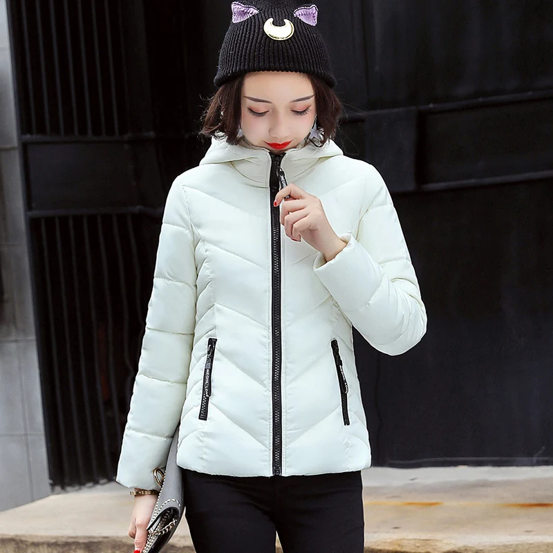 

Jacket Winter Women Autumn Hooded Parka Womens Clothing Short Coat Female Padded Women's Jackets Parkas Mujer 2023 KJ407 s 's s