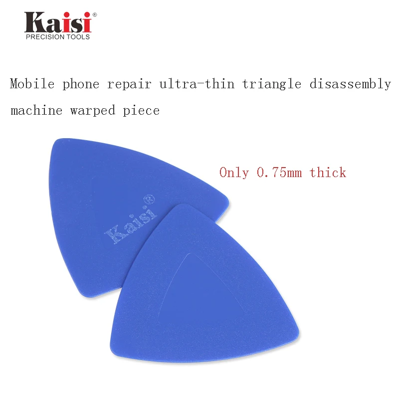 Kaisi 5/10/30/50pcs  0.75mm Ultra-Thin Hard Plastic Scraper Mobile Phone Pry Opening Tool for iPad Tablets Teardown Repair Kit