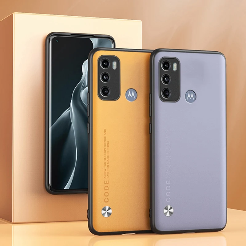 Funda de cuero de lujo para Motorola Moto G60 G60S G200 Edge X30 S30 funda mate para teléfono Motorola Moto G10 G20 G30 G40 Fusion