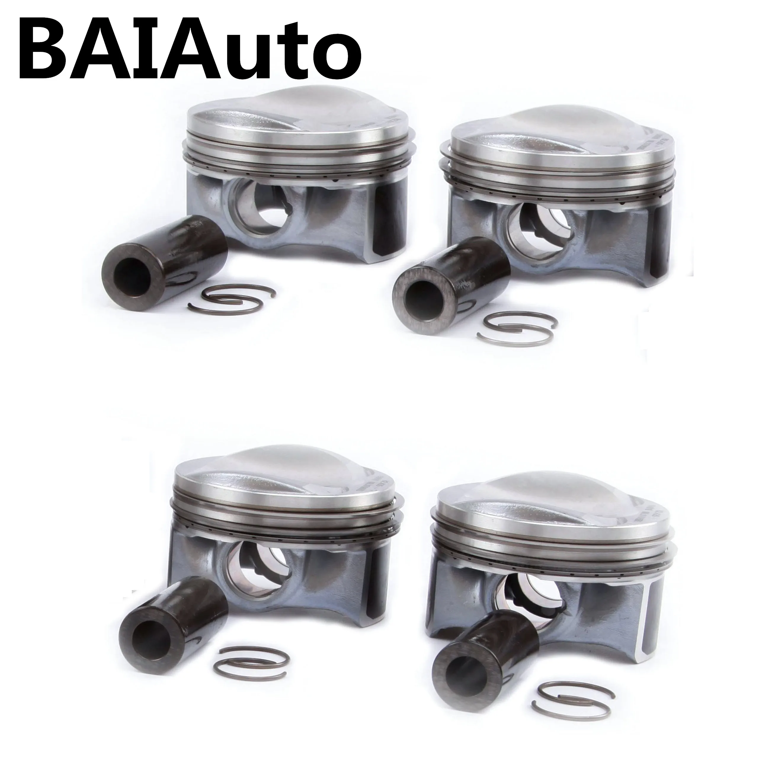 

4 шт. 1,8TSI STD 82.5 мм комплект поршней и поршневых колец двигателя, штифт 23 мм для VW Golf CC Audi A3 A4 A5 TT 06H107065DF 06H 198 151 CP