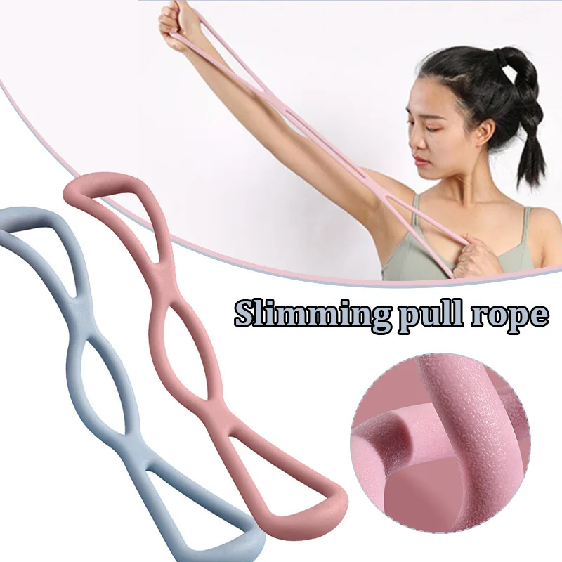 NEW High Elasticity Stretcher Fitness Equipment Yoga Supplies Open Shoulders Beautiful Back Slimming Pull Rope