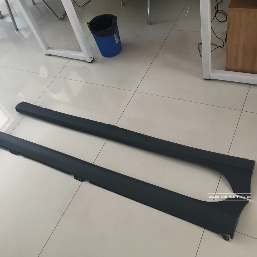 GOLFLIATH R32 styling PP unpainted car side skirt bodykit apron for VW golf MK5 2005-2009