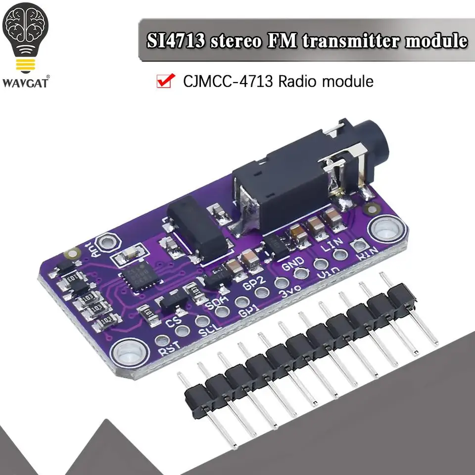 SUC-module émetteur FM numérique Module émetteur FM Modulation de Fréquence Stéréo Numérique 3