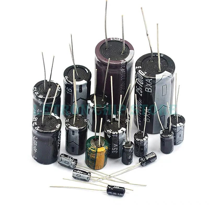 High Frequency Low ESR Aluminum Electrolytic Capacitor 100V 10UF 47UF 68UF 100UF 150UF 220UF 330UF 470UF 680UF 1000UF 2200UF