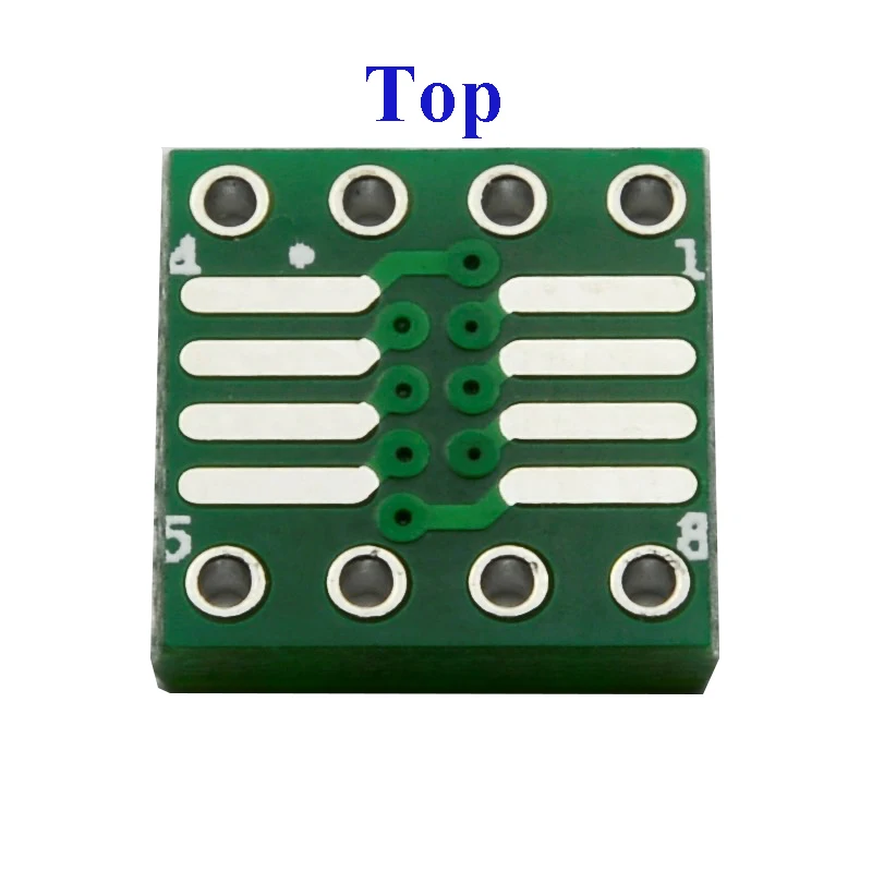 COSÌ sop8 per DIP8 IC Adattatore presa di prova SOIC8 esperimento bordo SMD