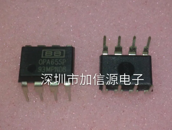 

Mxy 2PCS OPA655P OPA655 DIP8 Wideband unity gain stable, FET input operational amplifier