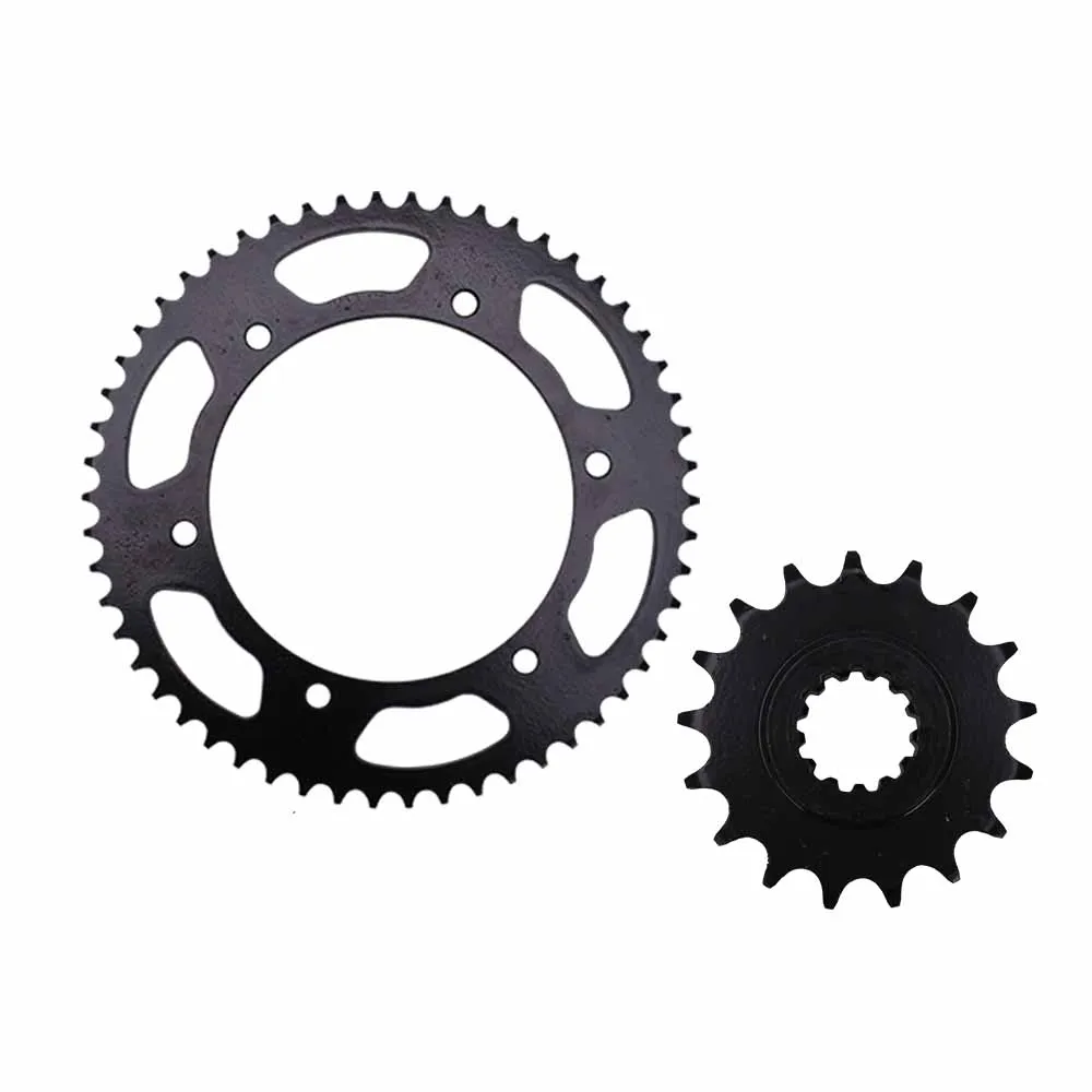 CVK 1 Set Front and Rear Gear Sprocket Chain & DID 428-136 Chain For Honda CBR250 MC19 CBR250RR 1988-1989 Motorcycle Accessories