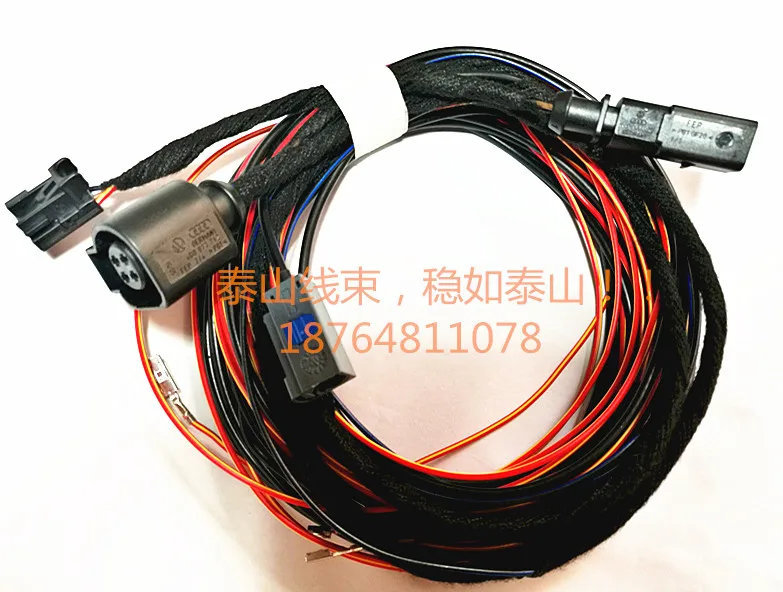 5GG 827 469F Rear View Camera Reversing Wire Harness Fit For Golf 7 MK7 VII G.T.I R Luggage Switch LOGO RVC Camera 5GG827469F