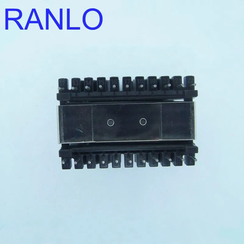 ETD49 transformer bobbin transformer frame + ferrite core PC40 soft magnetic core, vertical 22pin 11+11