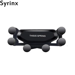 2021 Car This One Phone Holder Air Vent Monut GPS Stand Gravity For Phone in Car No Magnetic For iPhone Xiaomi Samsung Support