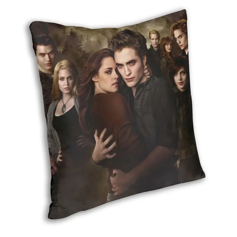 Vampire Fantasy Film The Twilight Saga Cushion Cover 40x40cm Home Decorative 3D Print Throw Pillow for Car Double Side