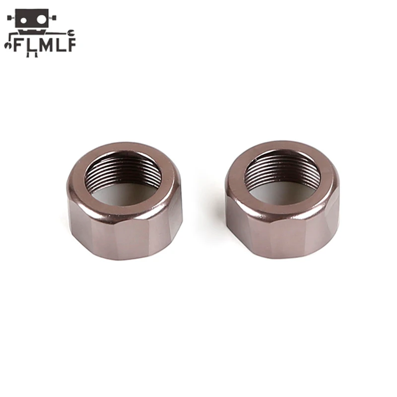 Rc Car 6MM Shock Absorber Tube Nut 2PCS/Set Fit 1/5 HPI ROFUN BAHA ROVAN KM BAJA 5B 5T 5SC Parts