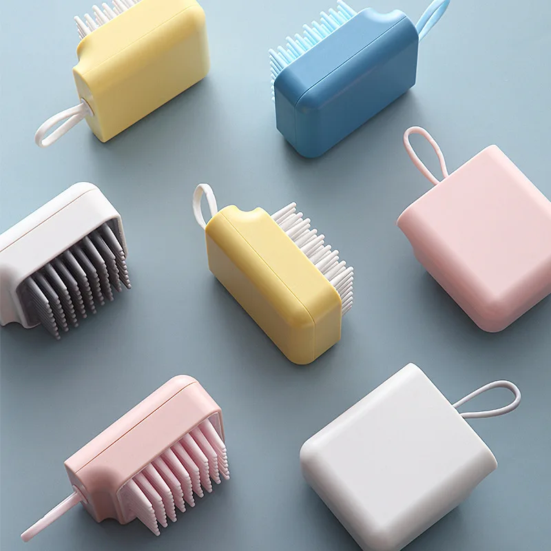 Youpin Shampoo Brush Silicone Shampoo Comb Scratcher Massage Brush Adult Scalp Brush Comb Head Anti-itch Shampoo Tool