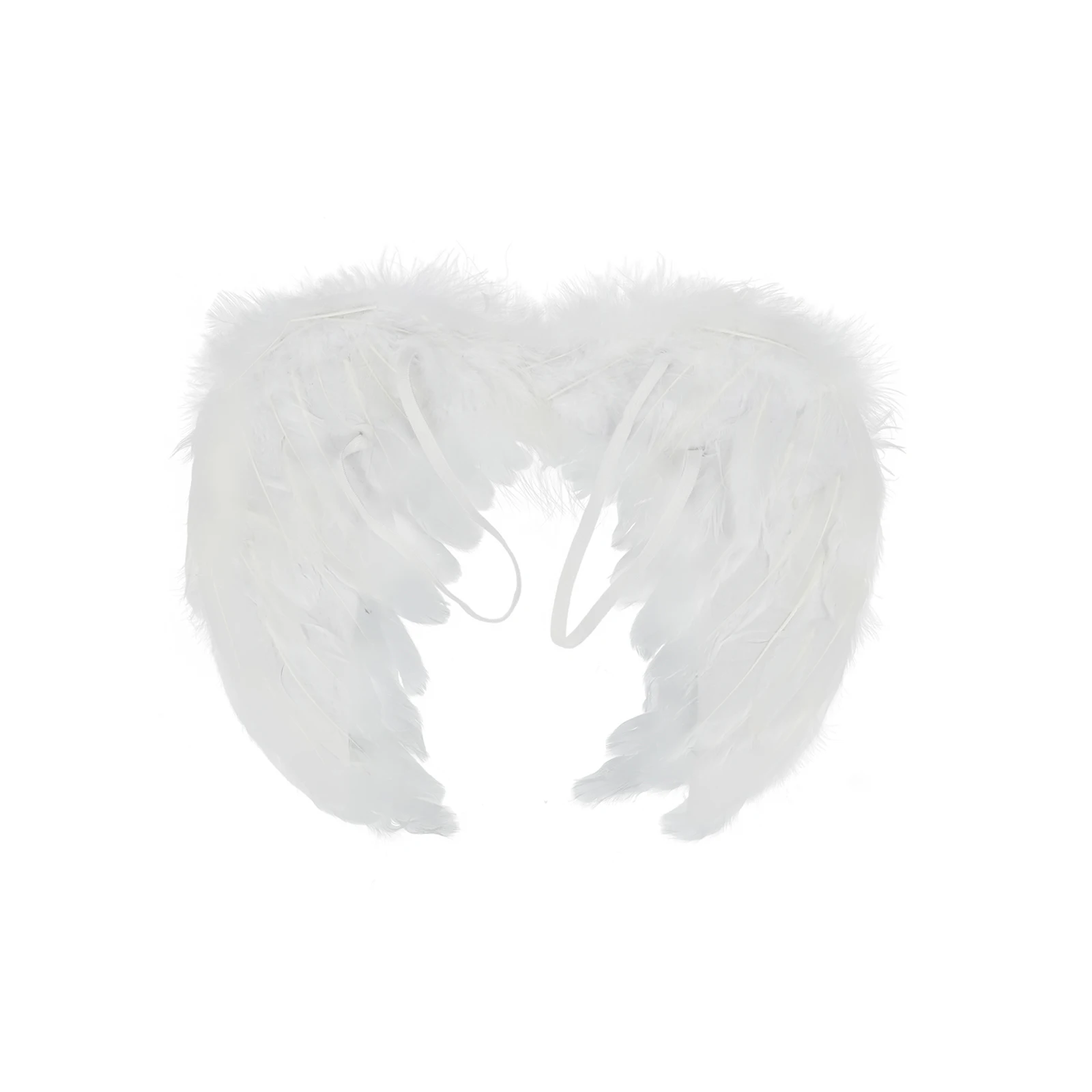 Angel Wings White Black Feather Wings Adult Children Birthday Gift Cosplay Wings Stage Show Halloween Christmas Party Costume