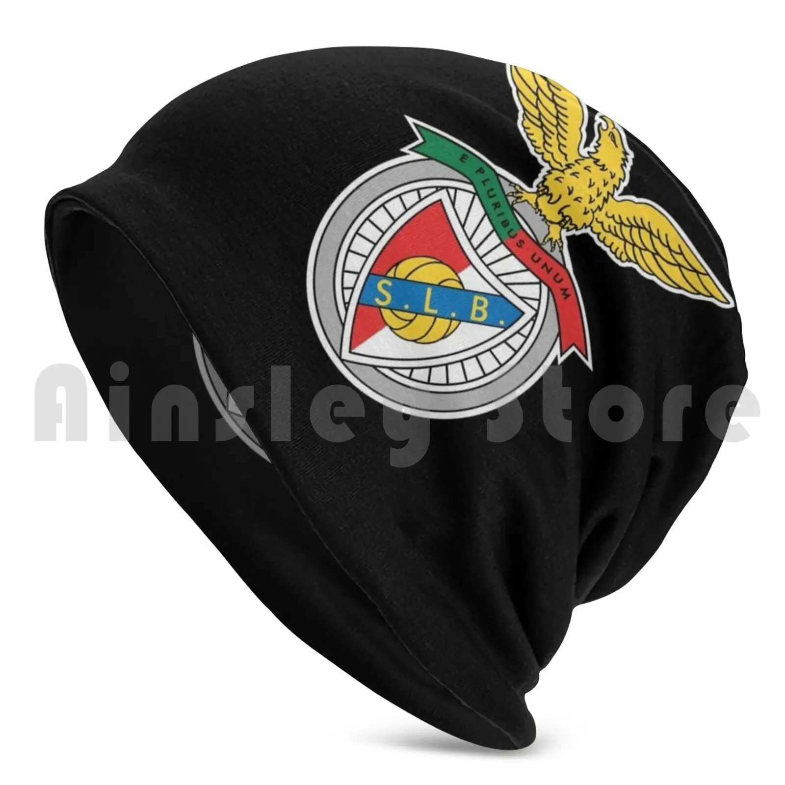 Sl Beanies Knit Hat 6 Beanies Print Sl Football Soccer Sport Portugal Primeira Liga Logo