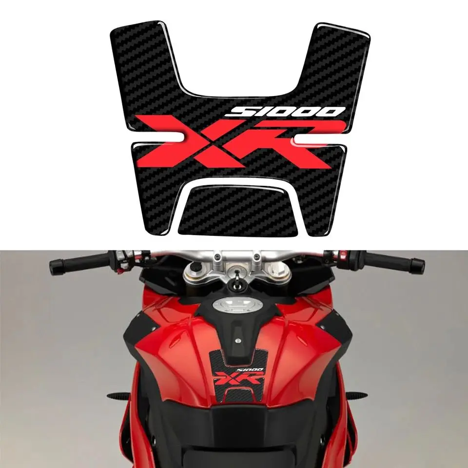 

3D Motorcycle Tank Pad Protector Decals Sticker Case for BMW S1000XR S1000 XR Carbon Look Motorcycle fuel tank sticker