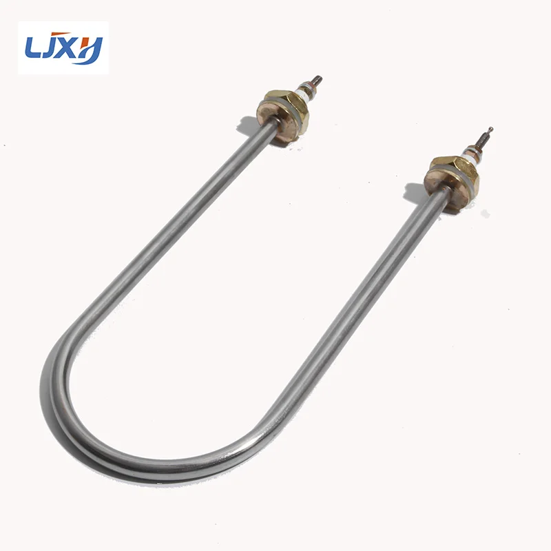 LJXH U Type M16 Electric Heat Pipe,U-shape Heating Element 2KW Copper with 304 Stainless Steel