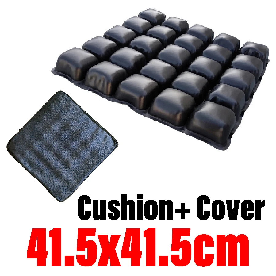 43x43cm 38X40/38x38/36x38cm Anti-Decubitus Motorcycle Airbag Inflatable Seat Cushion Universal For Car Cruiser Touring Saddles