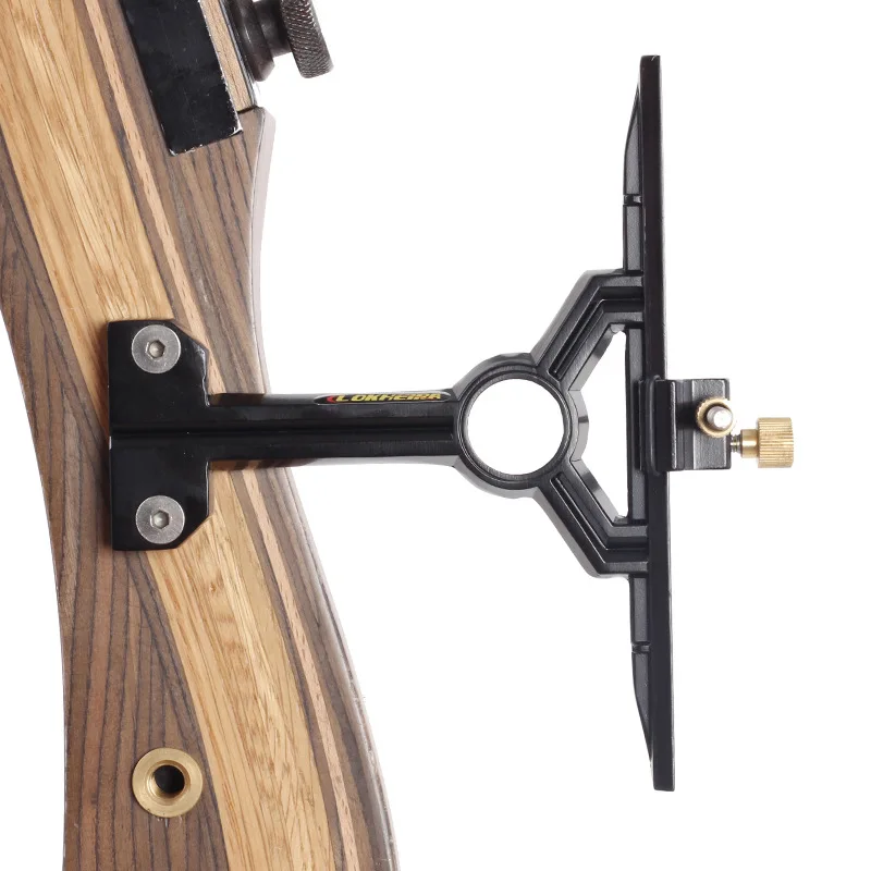 

Hunting Recurve Bow Archery T Shape Bow Sight Up Down Left Right Adjustable Target Sight Tools Bow Accessories